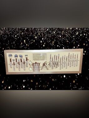Glitz & Glam makeup brush set